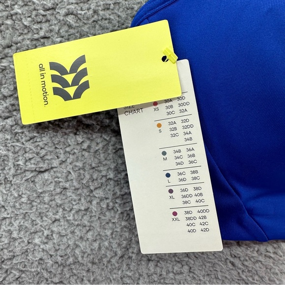 Target All In Motion Set of 2 High Support Zip-Front Sports Bra - Picture 8 of 10